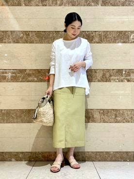 「URBAN RESEARCH ROSSO WOMEN（アーバンリサーチ　ロッソ）のアイテム」を使った、HARADAさん（レディース・153cm）の春コーディネート