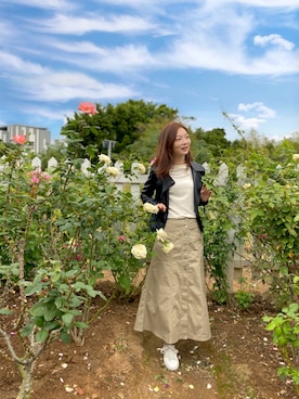 「rose」｜Helen Lin海倫さん（レディース・159cm）の春コーディネート
