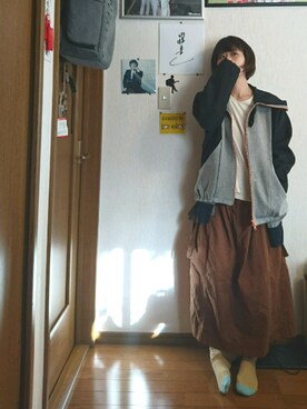 ゆうかさん(レディース・155cm)の冬コーディネート