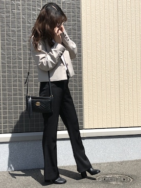 もなさん（レディース・158cm）の春コーディネート