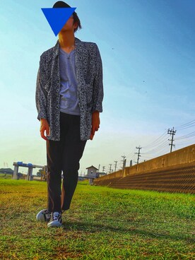 がんきちさん（メンズ・175cm）の夏コーディネート
