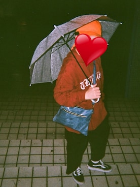 「Pink Flamingo（ピンクフラミンゴ）のアイテム」を使った、YAMakaMOTOさん（メンズ・162cm）の冬コーディネート