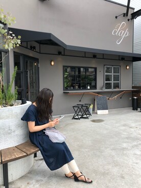 kana☺︎さん（レディース・160cm）の夏コーディネート