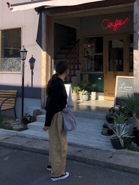 kana☺︎さん（レディース・160cm）の冬コーディネート