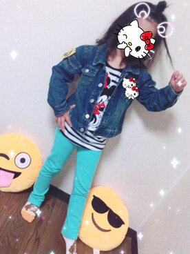 ちび🙈mama💜💛さんのコーディネート