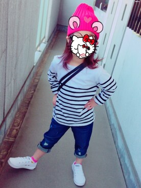 ちび🙈mama💜💛さんのコーディネート