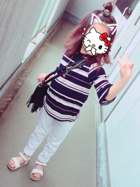 ちび🙈mama💜💛さんのコーディネート