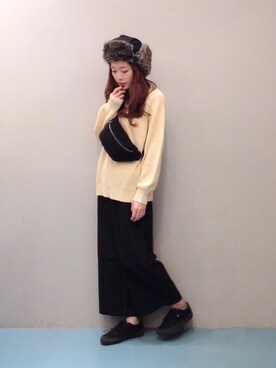 ya:maさん（レディース・160cm）の冬コーディネート