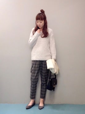 ya:maさん（レディース・160cm）の冬コーディネート