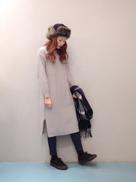 ya:maさん（レディース・160cm）の冬コーディネート