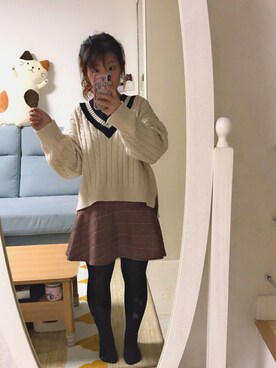 まるちゃんさん(レディース・153cm)の冬コーディネート