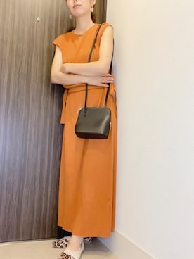 「n.（エヌ）のアイテム」を使った、でつさん（レディース・152cm）の秋コーディネート