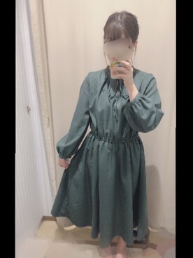 min*自己満メモさん（レディース・155cm）の冬コーディネート