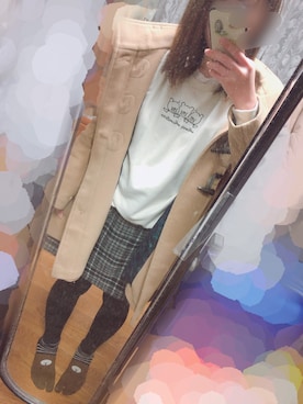 min*自己満メモさん(レディース・155cm)の冬コーディネート