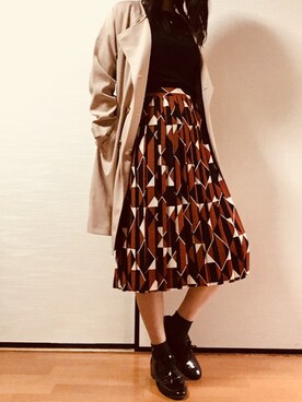 ひとめさん（レディース・162cm）の秋コーディネート