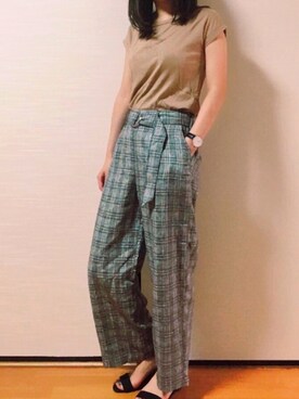 ひとめさん(レディース・162cm)の秋コーディネート