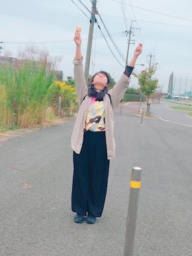 「アイテム（ジャケット/アウター）」を使った、✩⃝Rさん（レディース・164cm・10代）の秋コーディネート