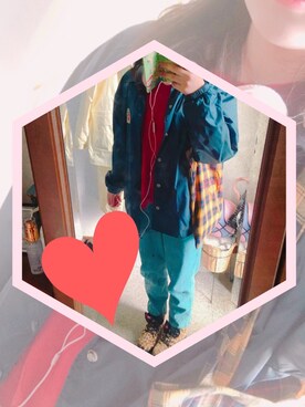 「アイテム（ジャケット/アウター）」を使った、✩⃝Rさん（レディース・164cm・10代）の冬コーディネート