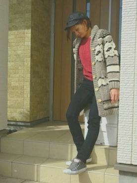 yu*さん（レディース・170cm）の冬コーディネート