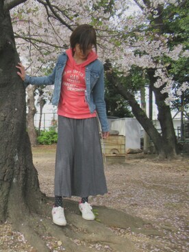 yu*さん(レディース・170cm)の春コーディネート