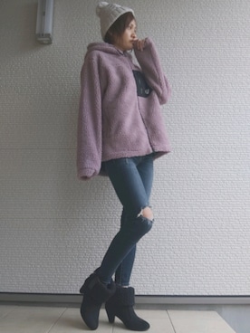 「ASH（アッシュ）のアイテム（ジャケット/アウター）」を使った、yu*さん（レディース・170cm）の秋コーディネート