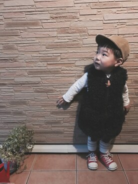 kanwill44さん（キッズ・90cm）の冬コーディネート