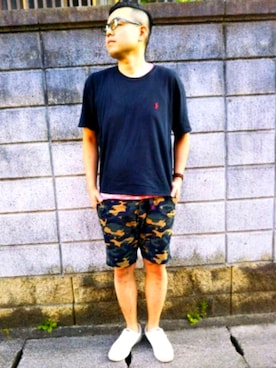 のたさん(メンズ・175cm)の夏コーディネート