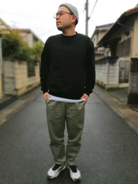 のたさん（メンズ・175cm）の春コーディネート