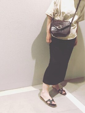 M.kaneさん（レディース・161cm）の夏コーディネート