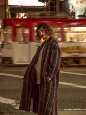 「STOF（ストフ）のアイテム（ジャケット/アウター）」を使った、ＡＭＡＴＥＲＡ さん（レディース・160cm）の冬コーディネート
