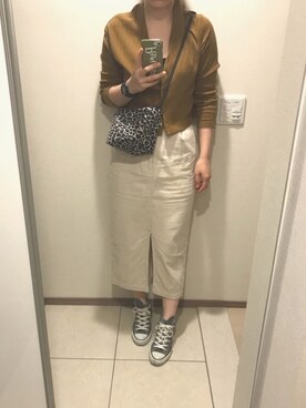 「IENA」｜SKさん（レディース・159cm）の秋コーディネート