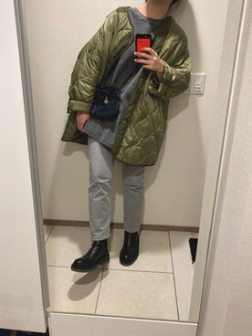 SKさん（レディース・159cm）の秋コーディネート
