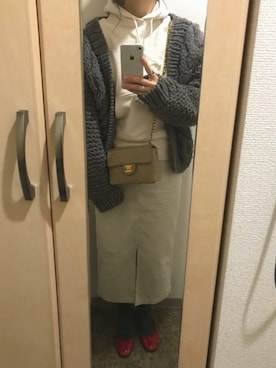 「IENA」｜SKさん（レディース・159cm）の冬コーディネート