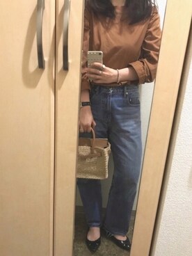 SKさん（レディース・159cm）の春コーディネート