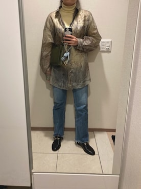 「JIL SANDER(ジルサンダー)のアイテム(ショルダーバッグ)」を使った、SKさん(レディース・159cm)の春コーディネート