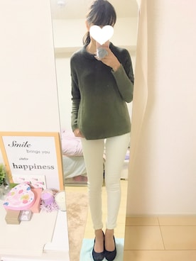 「BANANA REPUBLIC」｜「アイテム（財布/小物）」を使った、mii＊さん（レディース・165cm）の冬コーディネート