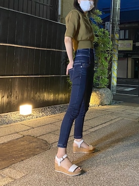 羽莉羅さん（レディース・168cm）の夏コーディネート