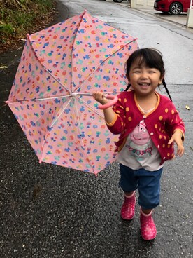 「FLYING TIGERS（フライングタイガー）のアイテム（その他）」を使った、tsumutsumulandさん（キッズ・90cm）の夏コーディネート