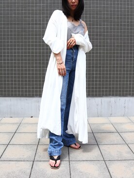 「Fabby fabby（ファビィーファビィー）のアイテム」を使った、FABBYFABBY.さん（レディース・160cm）の夏コーディネート