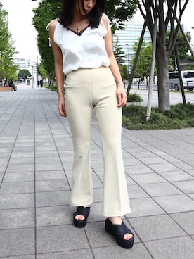「Fabby fabby（ファビィーファビィー）のアイテム」を使った、FABBYFABBY.さん（レディース・160cm）の夏コーディネート