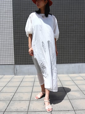 「Fabby fabby（ファビィーファビィー）のアイテム」を使った、FABBYFABBY.さん（レディース・160cm）の夏コーディネート