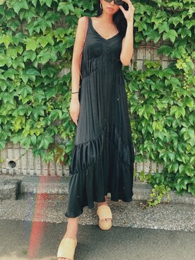 「Fabby fabby（ファビィーファビィー）のアイテム」を使った、FABBYFABBY.さん（レディース・160cm）の夏コーディネート