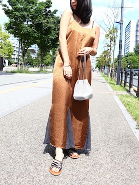 「Fabby fabby（ファビィーファビィー）のアイテム」を使った、FABBYFABBY.さん（レディース・160cm）の夏コーディネート