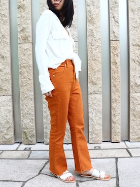 「Fabby fabby（ファビィーファビィー）のアイテム」を使った、FABBYFABBY.さん（レディース・160cm）の夏コーディネート