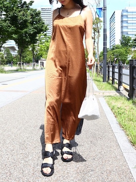「Fabby fabby（ファビィーファビィー）のアイテム」を使った、FABBYFABBY.さん（レディース・160cm）の夏コーディネート