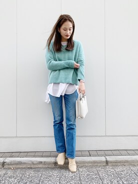 SUZUKI_169cmさん（レディース・169cm）の冬コーディネート