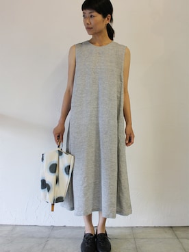 「傳 tutaee（ツタエ）のアイテム」を使った、SuKiMaさん（レディース・161cm）の夏コーディネート