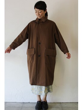 susuri（ススリ）のダウンジャケット/コートを使った人気ファッション