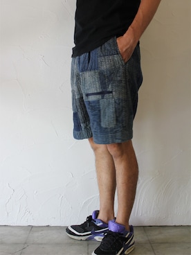 「FUNSET OF ART（ファンセットオブアート）のアイテム」を使った、SuKiMaさん（メンズ・177cm）の夏コーディネート