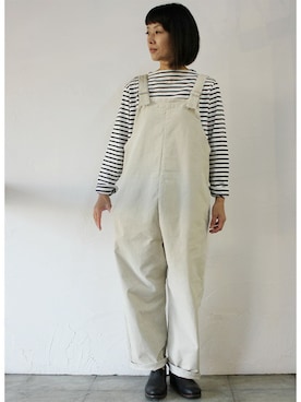 「DOMINGO（ドミンゴ）のアイテム」を使った、SuKiMaさん（レディース・161cm）の冬コーディネート